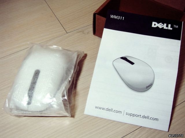 [開箱] 輕巧流線Dell WM311無線滑鼠