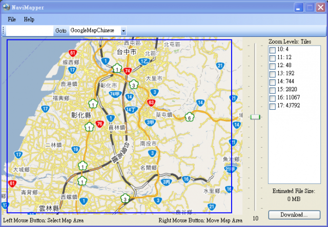 [教學]離線瀏覽GoogleMap_v0.95_10/9/29