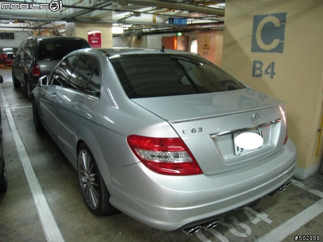 Mercedes Benz C63 in 高雄漢神
