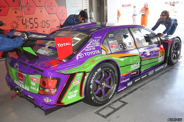 EVA初號機仕樣SUPER GT賽車