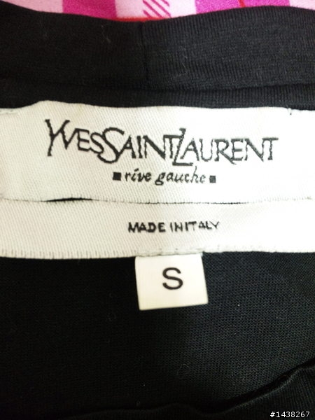 (分享)YSL  SWAROVSKI 水鑽 LOGO  短T