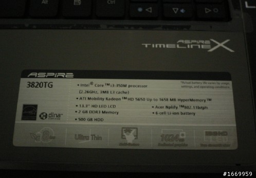 生平第一次開箱文  Acer 3820TG i3-350M ATI 5650 1G獨顯