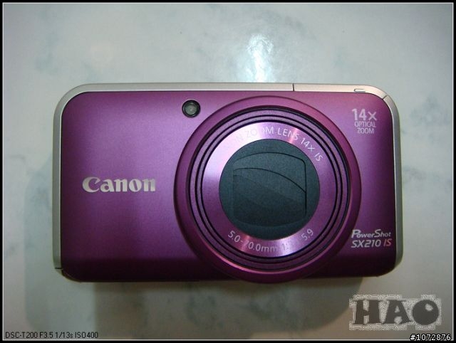 Canon SX210 IS開箱文