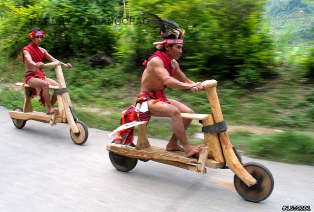 原住民的超級自行車~~= =''