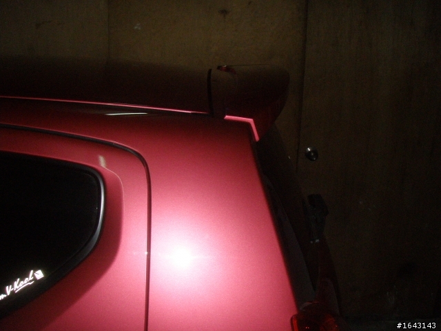 ALTO的尾翼..這組尾翼安裝的師父說不用鎖用黏的就可!大家覺得安全嗎?