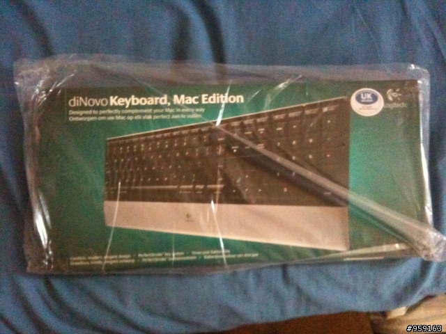 Logitech Dinovo Mac專用鍵盤 開箱分享