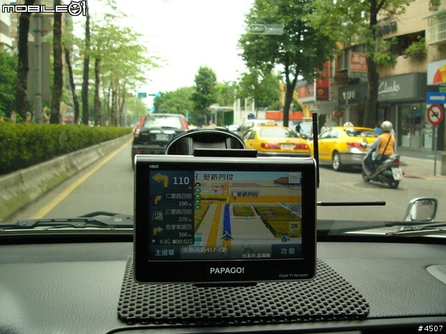 [新機實測]Papago V600實測