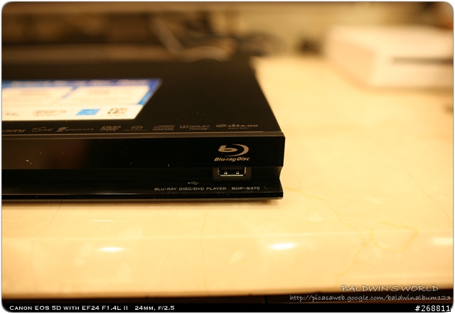 Sony BDP-S370 開箱