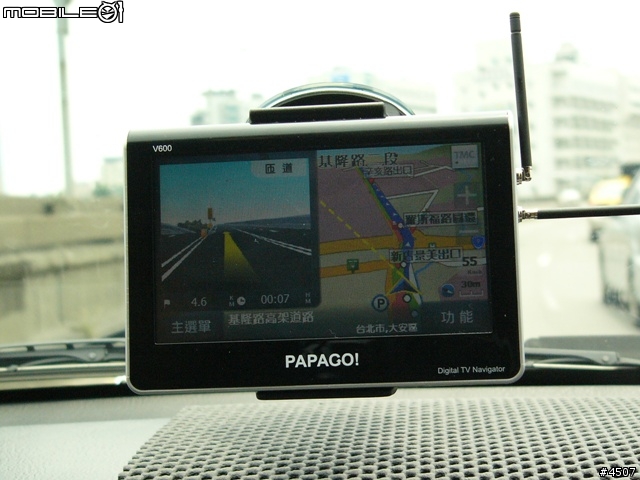 [新機實測]Papago V600實測