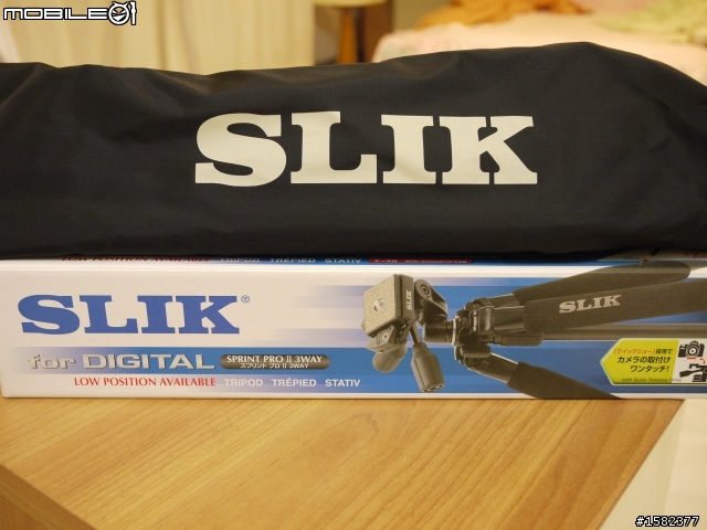 SLIK SPRINT PRO II 3WAY 腳架分享 (GF1)