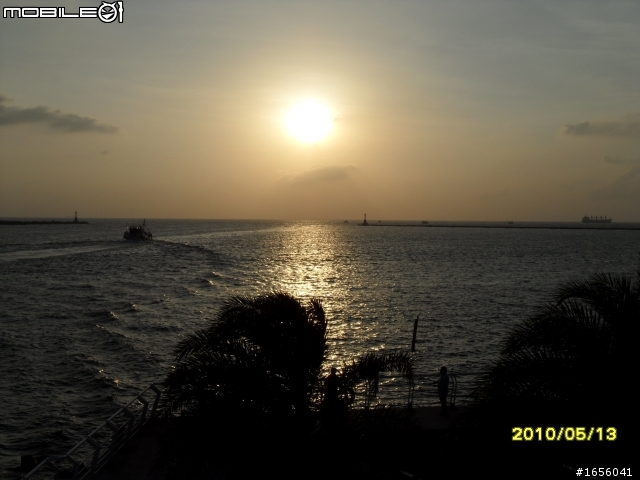 高雄西子彎 夕陽