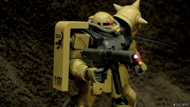 發光實驗作No.4 [HGUC] MS-06F2 Zaku II Type F2