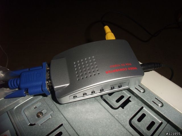 [開箱] 家庭劇院個人電腦 HTPC Part3 - PC TO TV視訊轉換盒