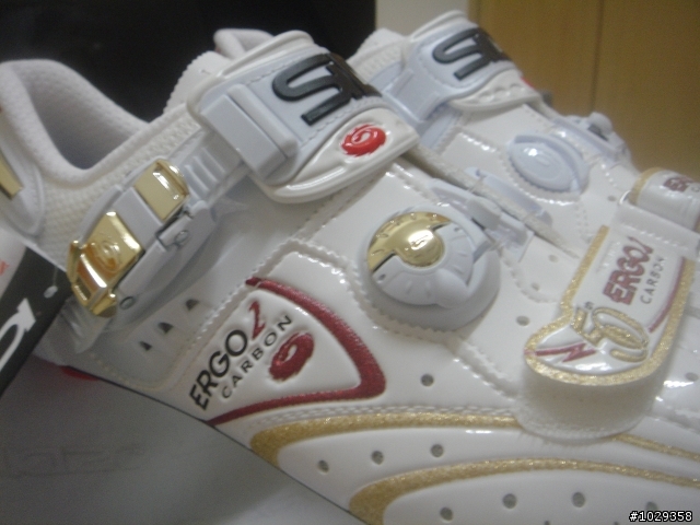 (台灣首發)2010年SIDI Ergo 2 Carbon Lite 50th Anniversary 到手啦!!!!!!!!