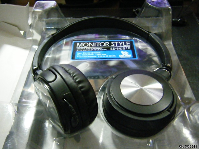 [開箱文]2000元以下的折疊捲線耳機，PIONEER SE-MJ51R