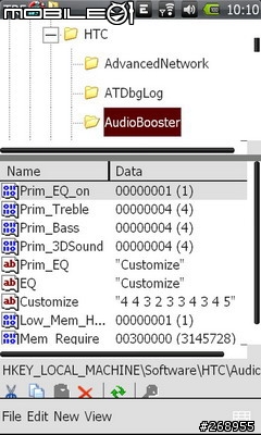 [HD2適用]Touch Pro的Mp3音質、音量、藍芽功能設定篇
