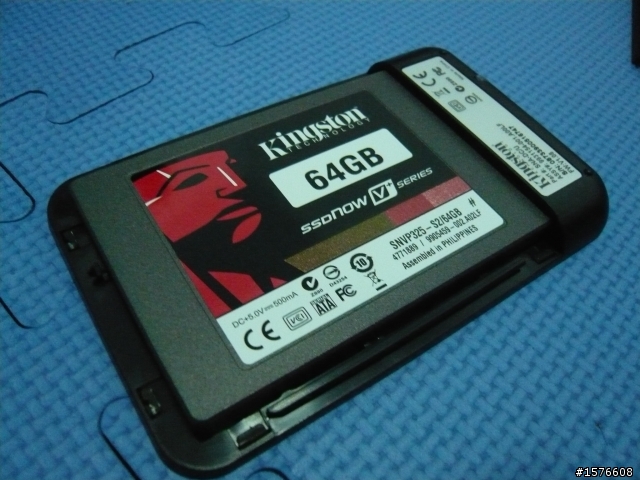 高效能高CP的SSD  Kingston SSDNOW V+ 64G開箱測試