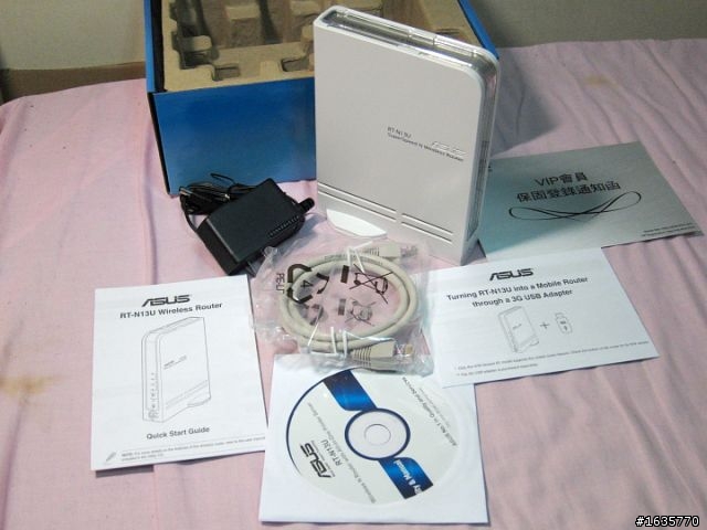 華碩 RT-N13U 初使用
