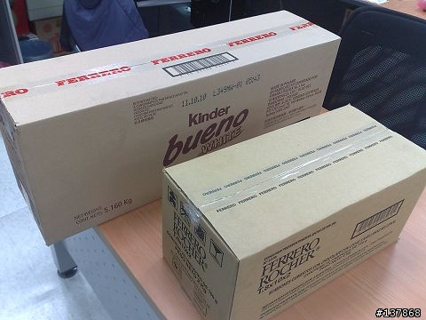 賓紛樂白巧克力 & 金莎