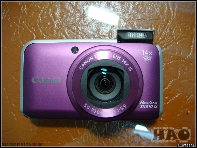 Canon SX210 IS開箱文