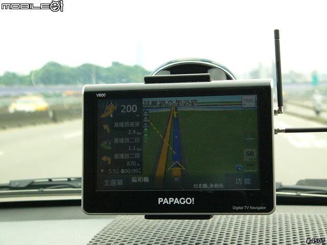 [新機實測]Papago V600實測