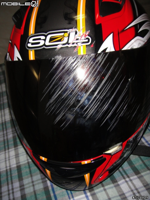 車禍心得&安全(帽)之吻~