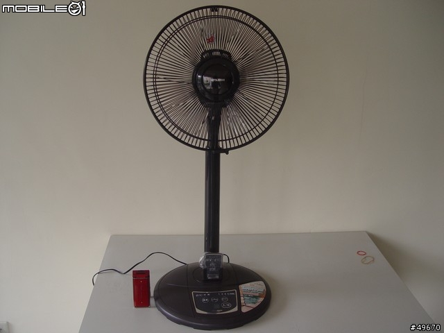 [簡易開箱]三菱電風扇 R30J-HRL(黑)