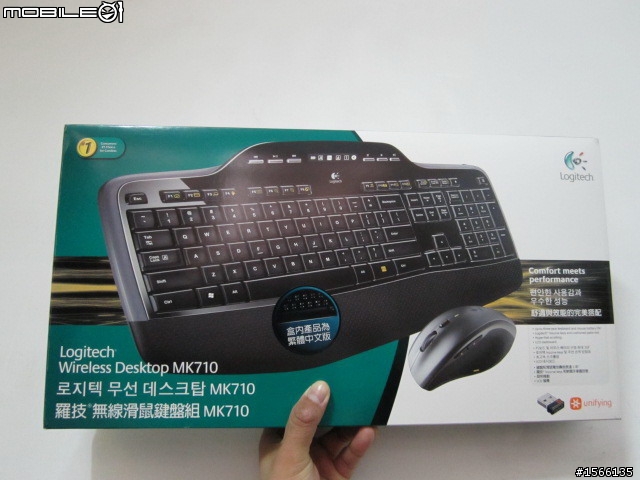 [分享]羅技MK710鍵鼠組買給自己上班用購入心得