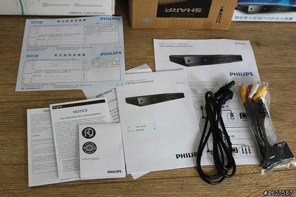 [開箱]飛利浦BDP3100藍光播放器 開箱 新手第一次 請多多指教