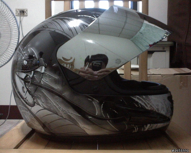 我的愛帽G-max 58s 眼鏡蛇彩繪