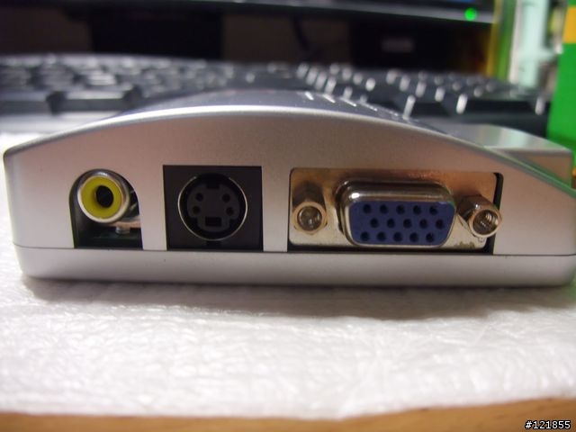 [開箱] 家庭劇院個人電腦 HTPC Part3 - PC TO TV視訊轉換盒