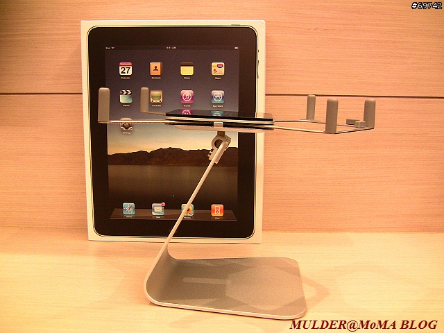 [MoMo桑分享] LUXA2 H4 Holder:iPad 最棒的iPad桌上立架/支架 !!