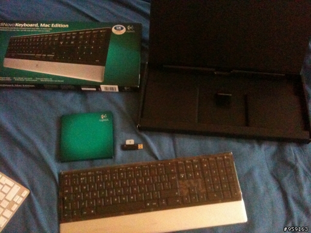 Logitech Dinovo Mac專用鍵盤 開箱分享