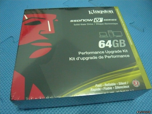 高效能高CP的SSD  Kingston SSDNOW V+ 64G開箱測試