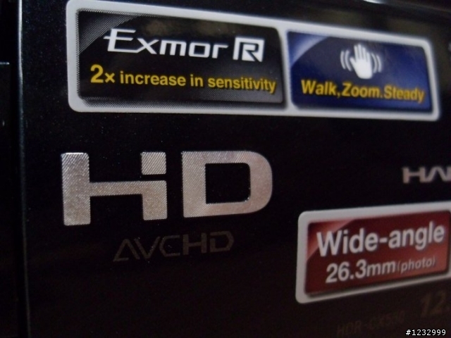 [開箱]Sony HDR-CX550 全高清數位攝影機
