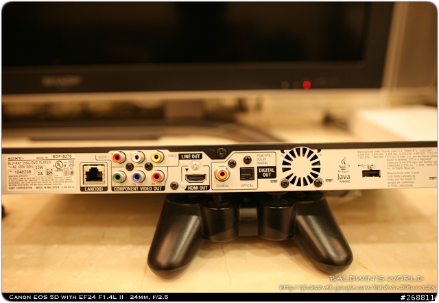 Sony BDP-S370 開箱