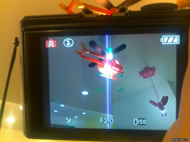 D-Lux4 拍燈光時螢幕出現一條線？？