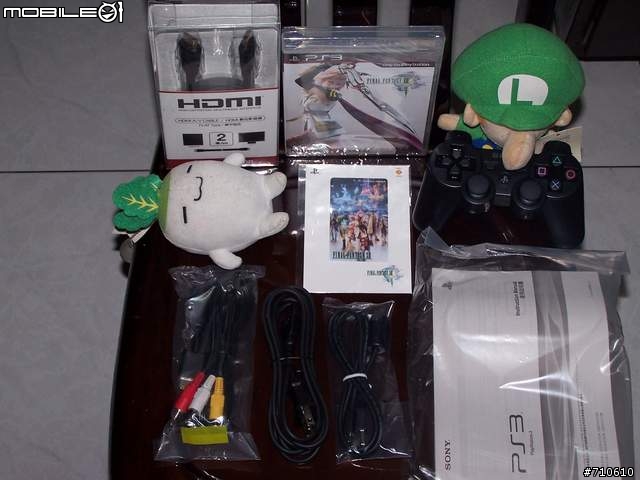 [開箱]人生第一次 ...開箱 PS3 FF XIII 同捆包