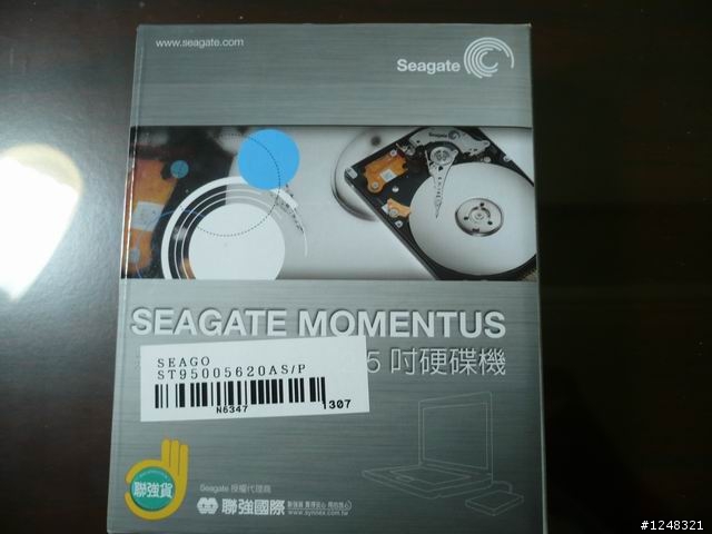 Seagate Momentus XT 2.5吋固態混合硬碟火熱開箱