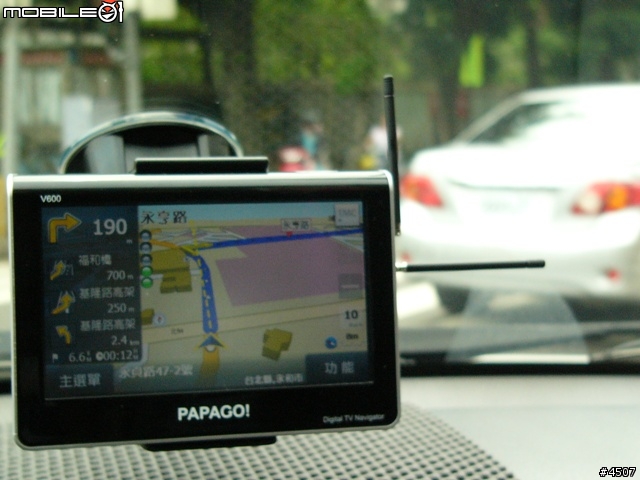 [新機實測]Papago V600實測
