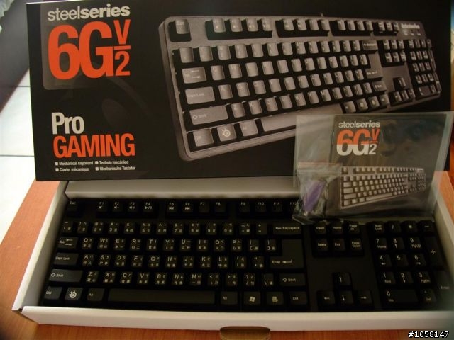 【雅】SteelSeries 6G-V2心中期待已久的鍵盤配置