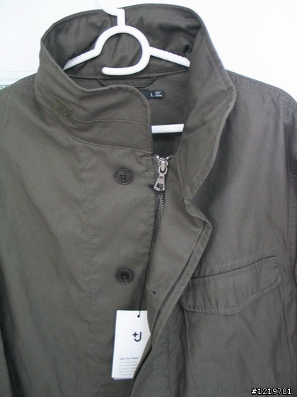 UNIQLO +J 軍裝風大衣