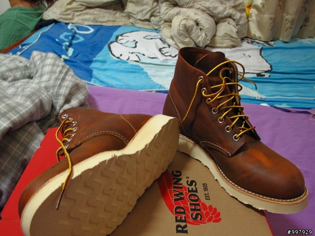 "分享"夢寐以求的(跟老婆求來的) red wing 9111.........