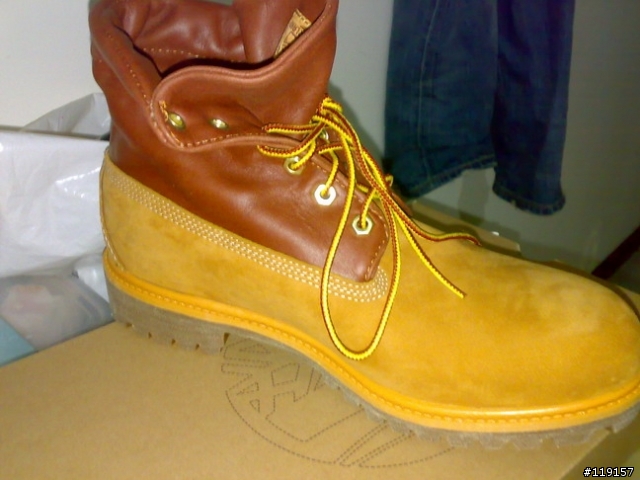 【開箱文】Timberland 經典反折靴#93554
