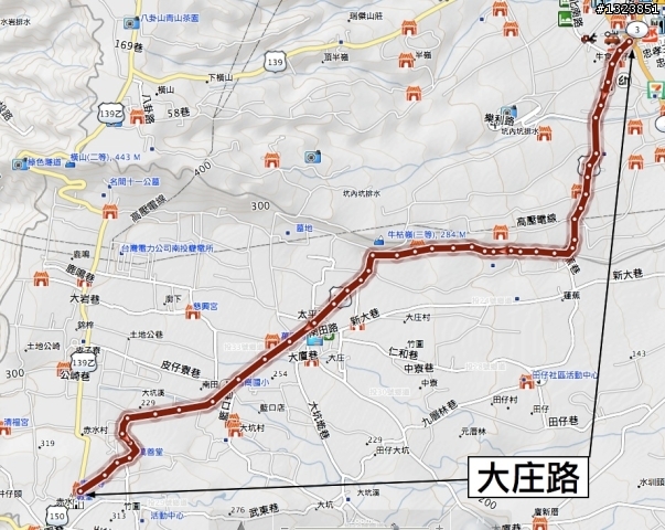 下一站，139（20110319補上二輪木屋後方已鋪上柏油的好漢坡、四面佛寺內陡坡與挑水古道新路線照片）