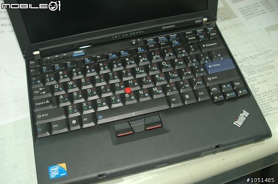 終於買到沒有觸控板（Touch Pad） 的X201