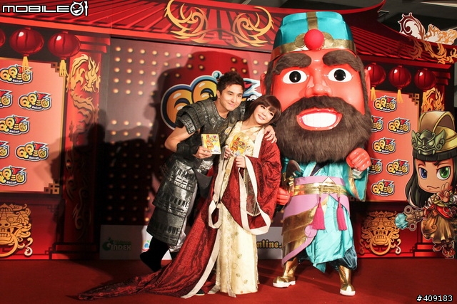 [採訪]史上最顛覆的小喬與周瑜現身站台！《QQ三國》搞笑上市