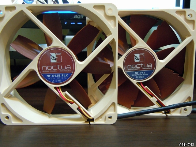 [開箱分享]貓頭鷹Noctua大集合！NF-S12B FLX&NF-P14 FLX
