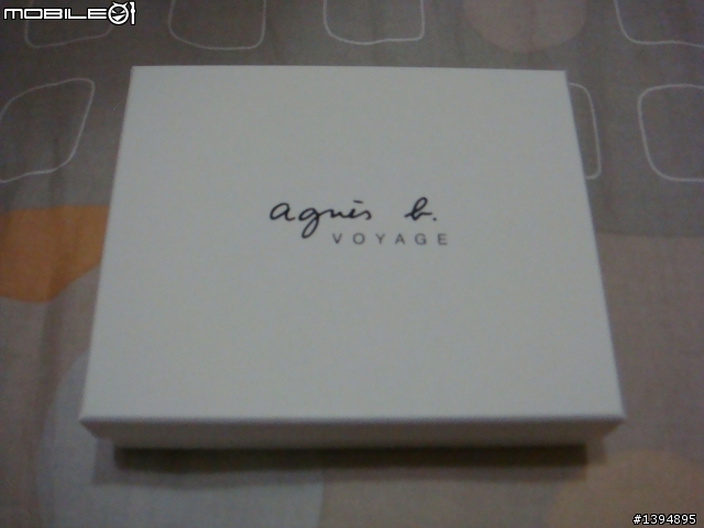[分享]agnes b. 蜥蜴logo車線短夾