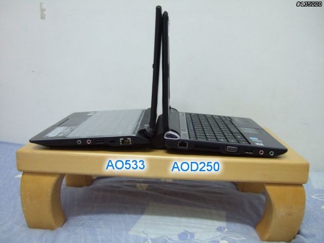 acer10.1吋小筆電AO533開箱+AOD250比較